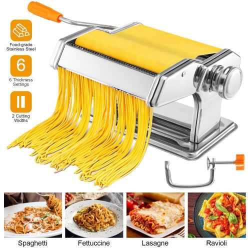 Pasta Maker Roller Machine Fettuccine Noodle Maker Pasta Maker Roller Machine Fettuccine Noodle Maker