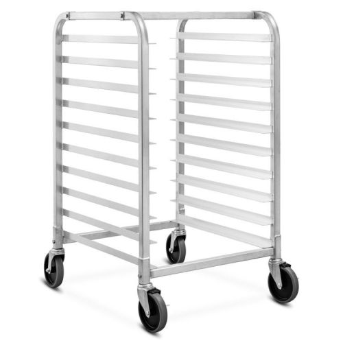 10 Sheets Aluminum Rolling Bakery Pan Rack 10 Sheets Aluminum Rolling Bakery Pan Rack