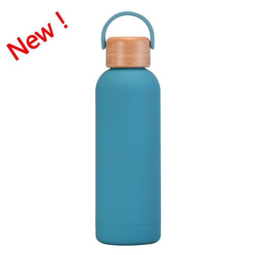 500ml Small Mouth Vacuum Cup Portable Handle Bamboo Wood Cover Water Cup Water Bottle 500ml Small Mouth Vacuum Cup Portable Handle Bamboo Wood Cover Water Cup Water Bottle