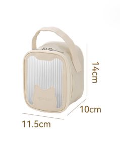 Hand Carry Heat Preservation Bag (Option: Trumpet-Beige)