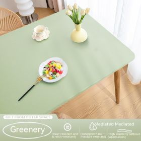 Sheepskin All-inclusive Tablecloth Waterproof And Oil-proof Disposable Anti-scald Tablecloth (Option: Grass Green-Suitable For 70X120cm)